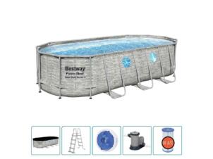 Bestway Zwembad set Power Steel swim vista series 549x274x122 cm