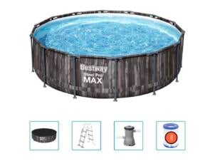 Bestway Zwembad set Steel Pro MAX rond 427x107 cm