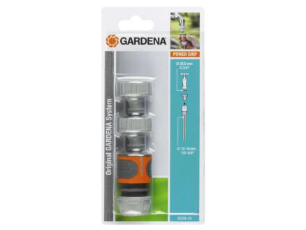 Gardena aansluitset 13-15 mm (1/2" - 5/8") + 26,5mm (G 3/4") 1