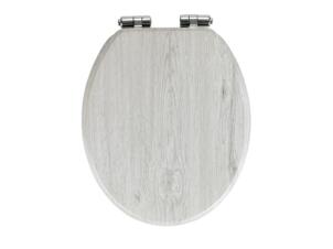 Wenko abattant WC MDF chêne gris
