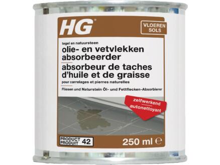 HG absorbeerder olie- en vetvlekken natuursteen 250ml 1