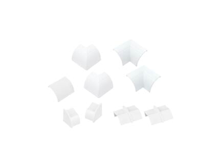 D-Line accessoires goulottes multipack 22x22 mm blanc 1