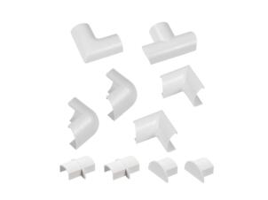 D-Line accessoires goulottes multipack 30x15 mm blanc
