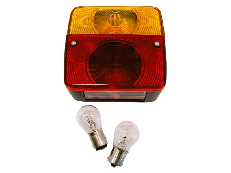 HELLA Combinatie Achterlicht – 12V, Links/rechts, Rood/geel, Met Remlicht, Achterlicht En Knipperlicht