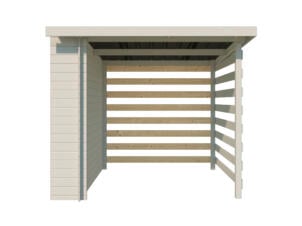 Gardenas achterwand voor Paris II houten tuinhuis