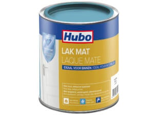Hubo acryllak mat 0,75l blauw