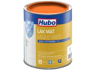 Hubo acryllak mat 0,75l vuur
