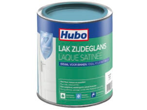 Hubo acryllak zijdeglans 0,75l blauw