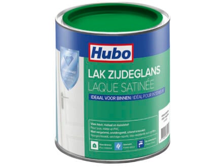 Hubo acryllak zijdeglans 0,75l gras groen 1