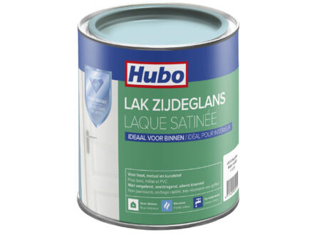 Hubo acryllak zijdeglans 0,75l licht blauw 1