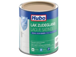Hubo acryllak zijdeglans 0,75l steppe beige