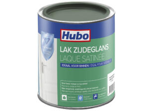 Hubo acryllak zijdeglans 0,75l zacht beige