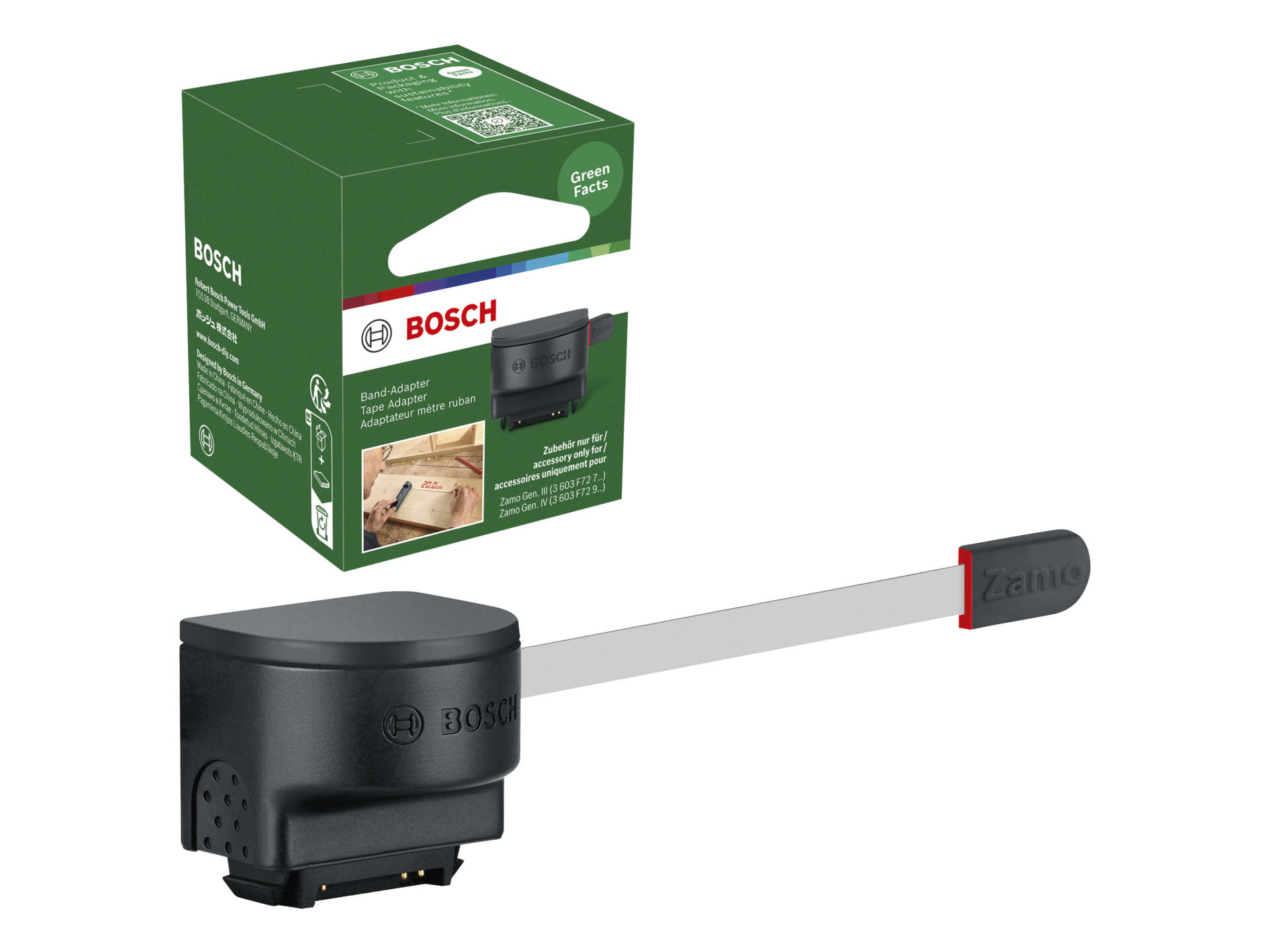 Bosch adapteur mètre ruban Zamo télémètre laser