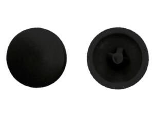 Pgb-fasteners afdekkap voor PZ2-schroeven zwart 200 stuks