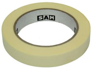 Sam afplaktape 50m x 19mm wit