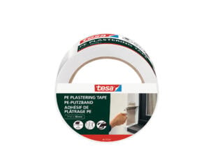 Tesa afplaktape PE 33m x 50mm wit