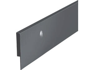 Grad By You afwerkingsplint 4x37x2010 mm aluminium antracietgrijs