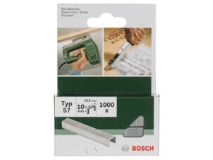 Bosch agrafes type 57 10mm 1000 pièces
