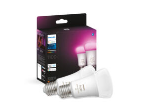 Philips Hue ampoule LED E27 10,5W dimmable 2 pièces