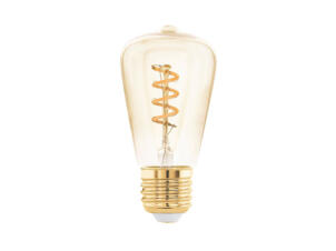 Eglo ampoule LED Edison E27 4W verre ambré