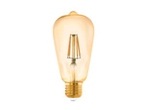 Eglo ampoule LED Edison filament E27 5W verre ambré
