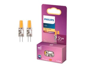 Philips ampoule LED capsule G4 20W 2 pièces