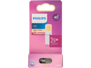 Philips ampoule LED capsule G9 2W blanc chaud