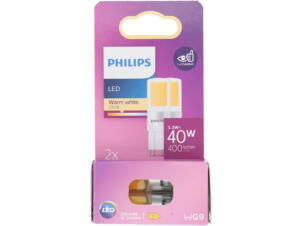 Philips ampoule LED capsule G9 40W 2 pièces