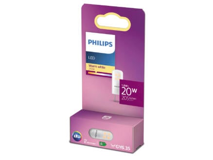 Philips ampoule LED capsule GY6.35 1,8W 1