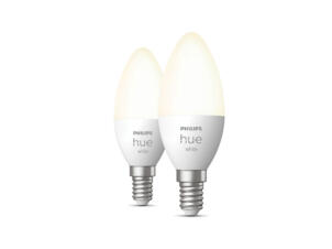 Philips Hue ampoule LED flamme E14 5,5W dimmable 2 pièces