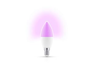 Qnect ampoule LED flamme E14 5W dimmable wifi