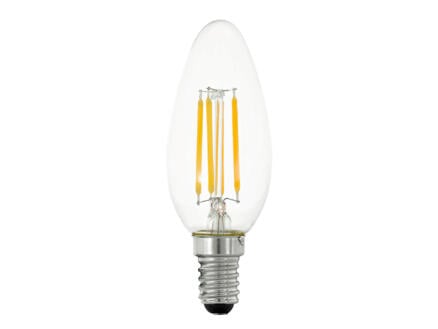 Eglo ampoule LED flamme filament E14 4W dimmable 1