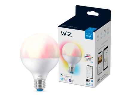 WiZ ampoule LED globe E27 11W dimmable RGB 1