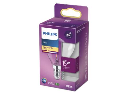 Philips ampoule LED globe filament E14 1,4W 1