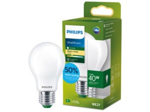 Philips ampoule LED poire E27 40W blanc chaud