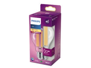 Philips ampoule LED poire filament E27 13W