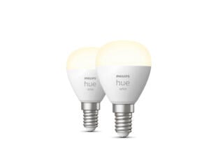 Philips Hue ampoule LED sphérique E14 5,5W dimmable 2 pièces