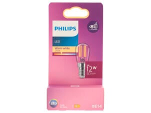 Philips ampoule LED sphérique filament E14 12W