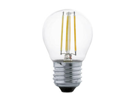 Eglo ampoule LED sphérique filament E27 4W verre clair 1
