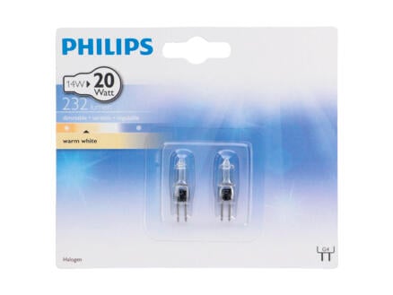 Philips ampoule halogène capsule G4 20W 1