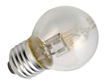 Prolight ampoule halogène sphérique éco E27 28W dimmable 1