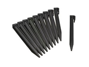 Nature ancre bordure de jardin 26,7x1,9x1,8 cm noir