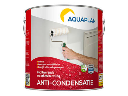 Aquaplan anti-condensatie coating 2,5l wit 1