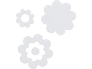 Sealskin antislip sticker douche en bad 190mm bloem wit 7 stuks