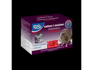 BSI appât en blocs anti-rats & anti-souris 300g