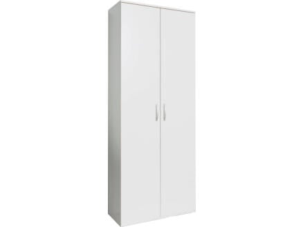 Practo Home armoire multifonctionnelle 70x187x34 cm blanc 1