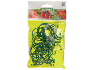 Nature attache double pour tomates 30/20mm 25 pièces