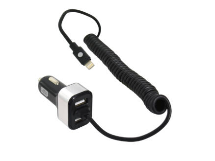Carpoint autolader USB 12-24 V 5,8A dual 1