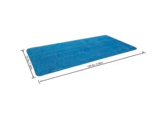 Bestway bâche solaire pour piscine 400x211x81 cm
