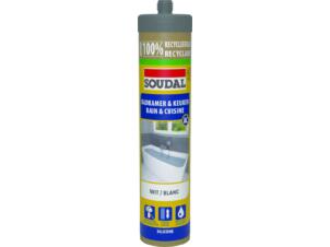 Soudal badkamer & keuken siliconenkit 270ml wit